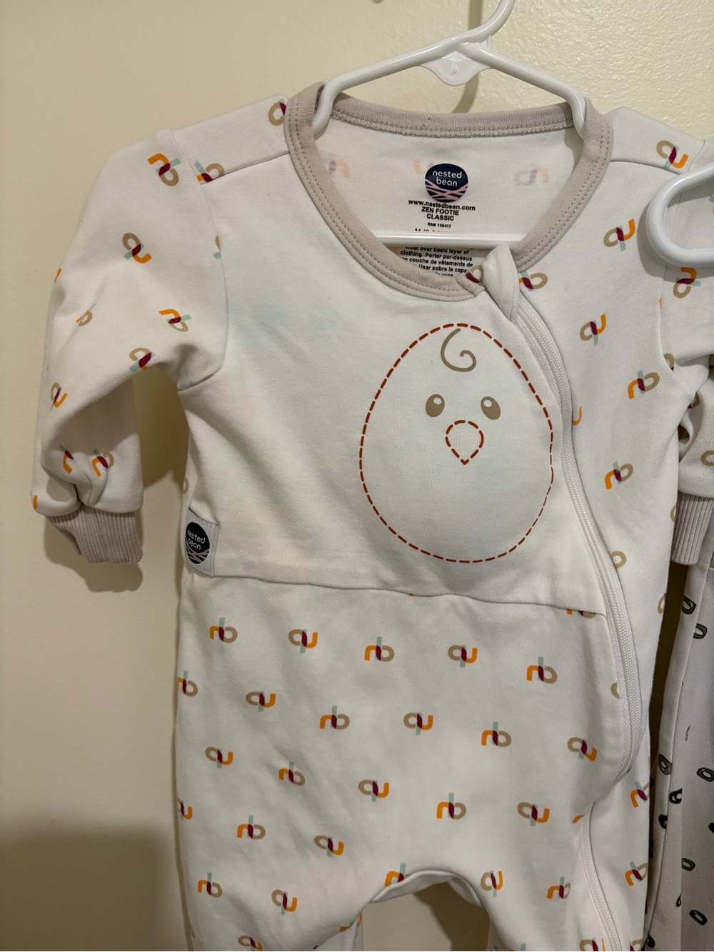 Nested Bean Zen Sack Classic & Zen Footie PJ Classic Set - Picture 5 of 5